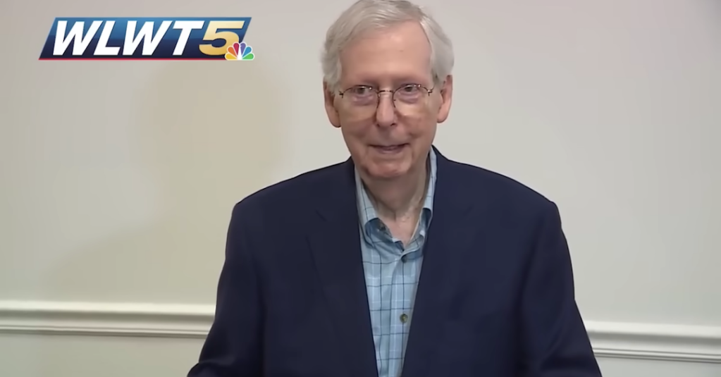 Mitch McConnell’s Brief Flash Of Humanity